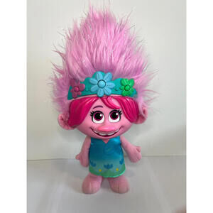 Trolls World Tour Color Poppin’ Poppy Light Up Talking Toy Doll Hasbro 2019
